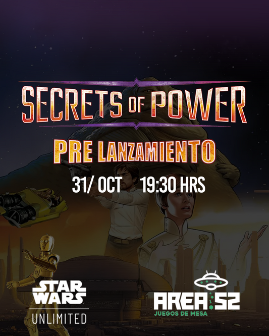Star Wars: Unlimited - Evento Prelanzamiento Secretos del Poder (31 Oct) - TCG