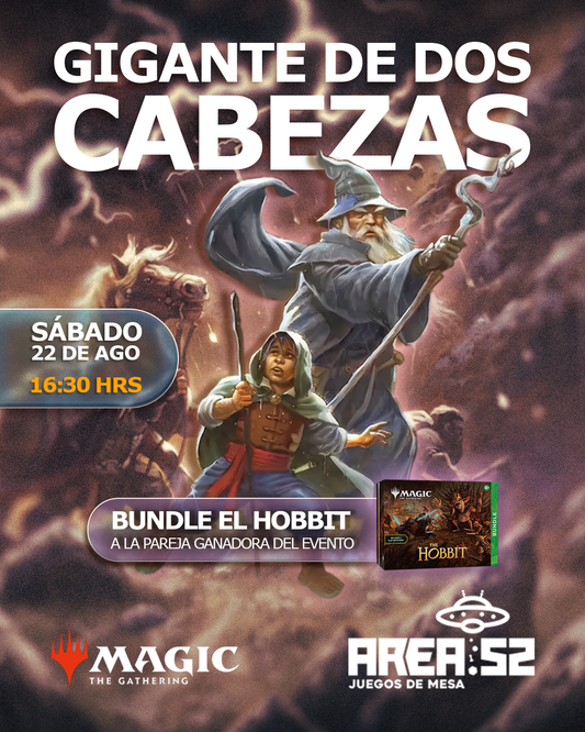 Inscripción — Magic:The gathering - Gigante de dos cabezas El hobbit