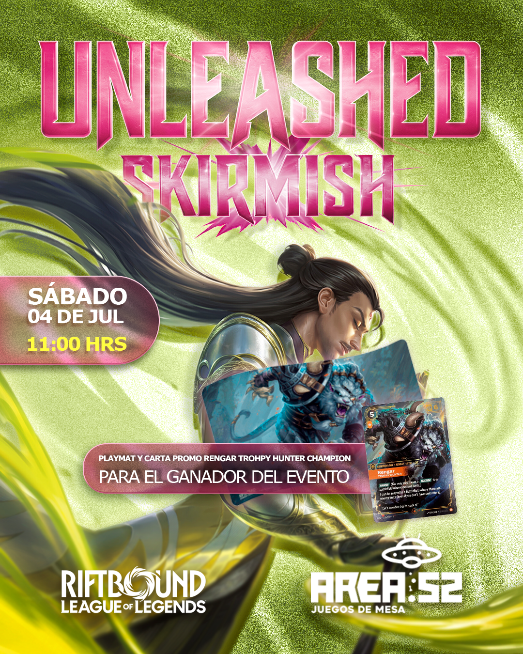 Inscripción — Riftbound - Skirmish Unleashed  Sábado 4 de Julio