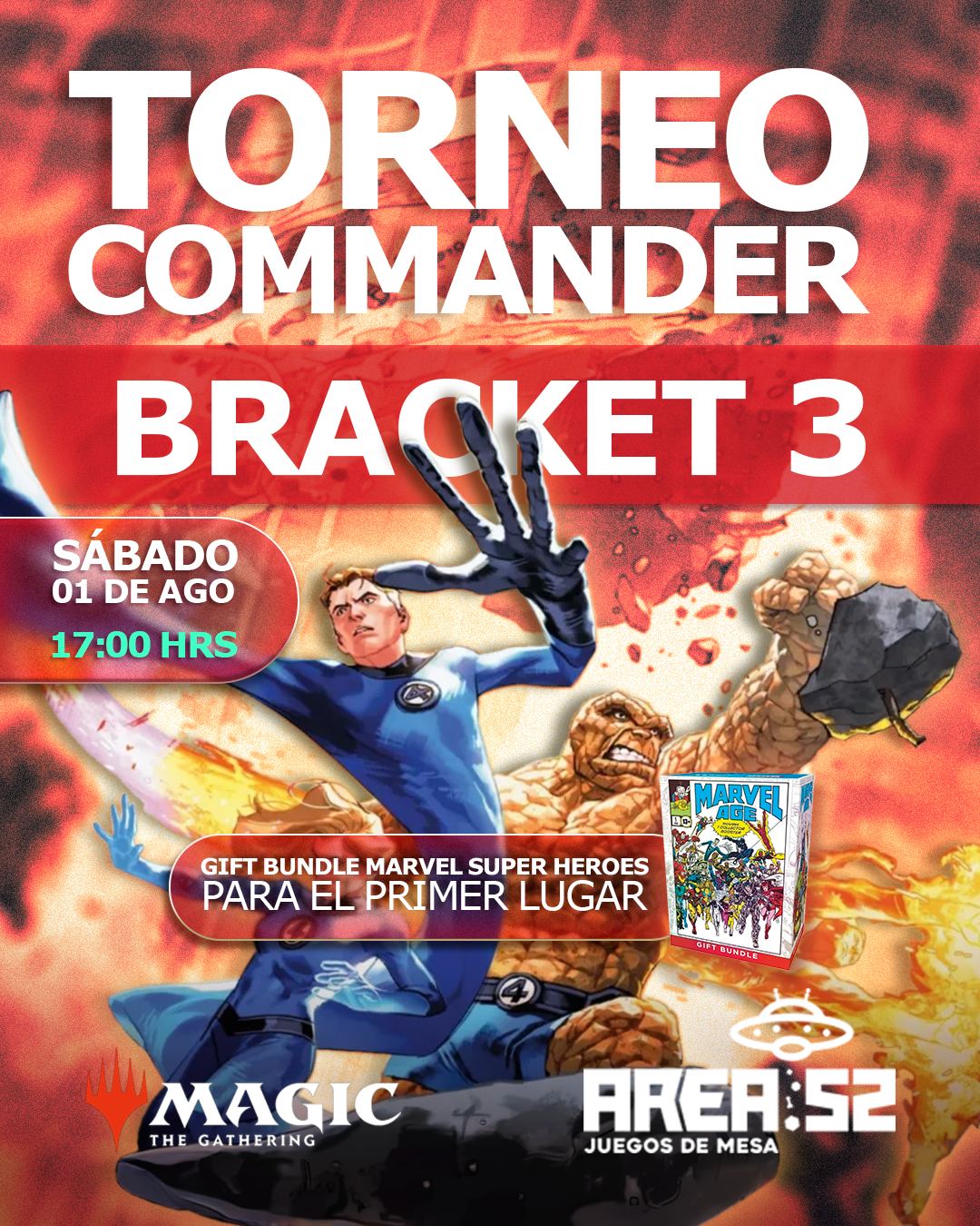 Inscripción — Magic: The gahtering  - Torneo Commander Bracket 3
