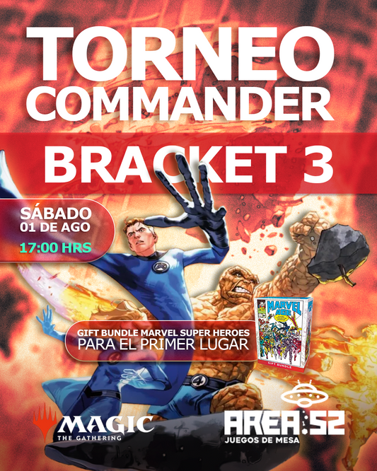 Inscripción — Magic: The gahtering  - Torneo Commander Bracket 3