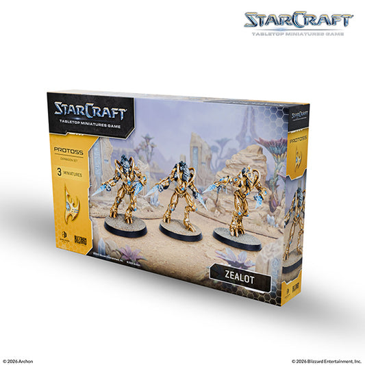 StarCraft TMG: Protoss Zealot Expansion Set - Expansión de Wargame (Preventa)