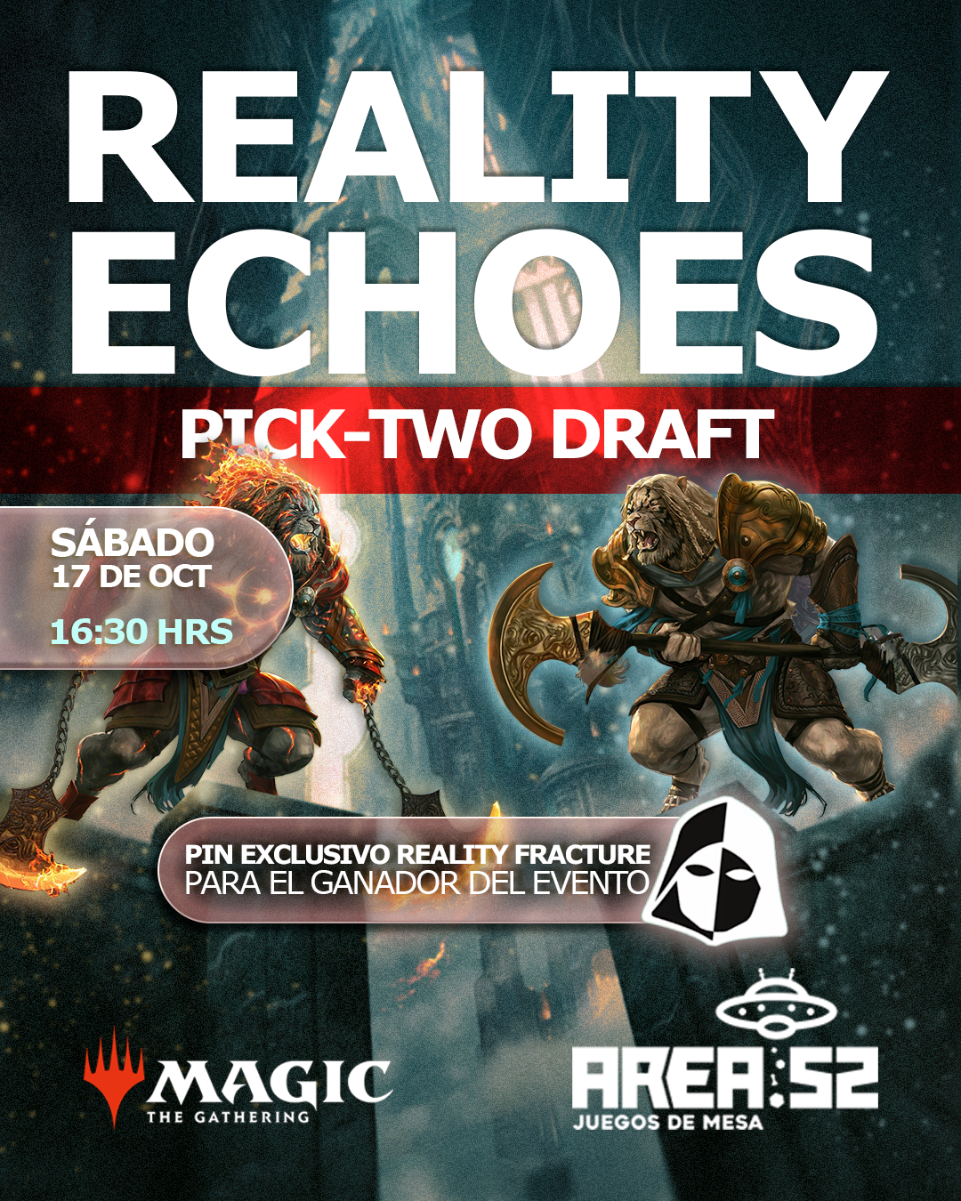 Inscripción — Magic: the gathering - Pick-two Draft Reality Echoes