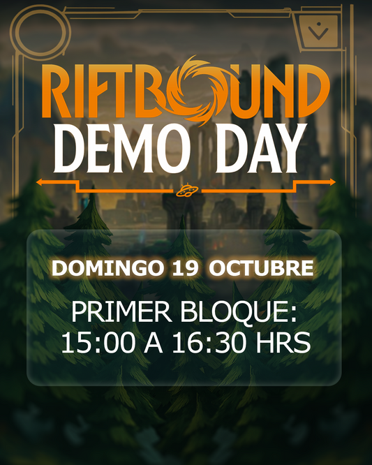 Entrada Evento Riftbound - Taller de Juego y Demostración - Domingo 19 - Primer bloque