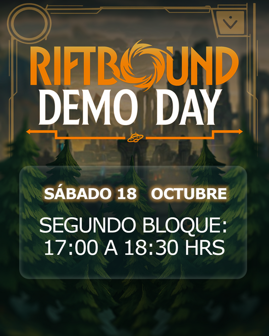 Entrada Evento Riftbound - Taller de Juego y Demostración - Sábado 18 - Segundo bloque