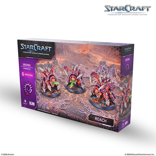 StarCraft TMG: Zerg Roach Expansion Set - Expansión de Wargame (Preventa)