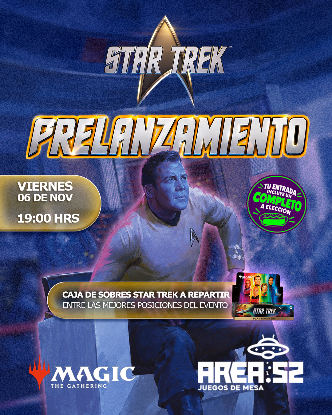 Inscripción — Magic: The gathering - Prelanzamiento — Star trek