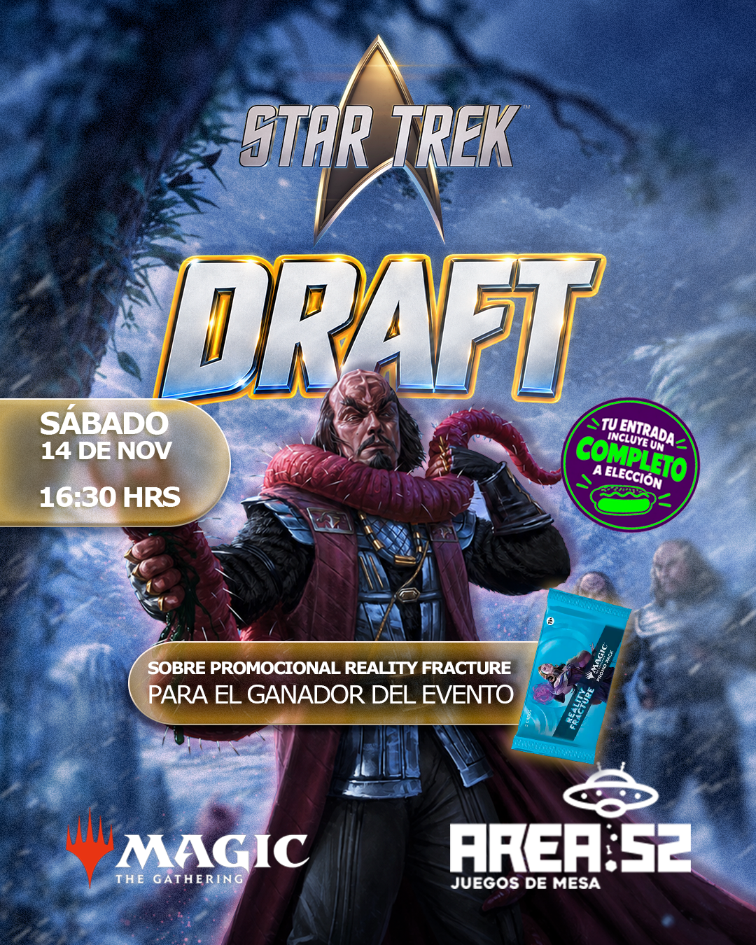 Inscripción — Magic: the gathering - Draft — Star Trek
