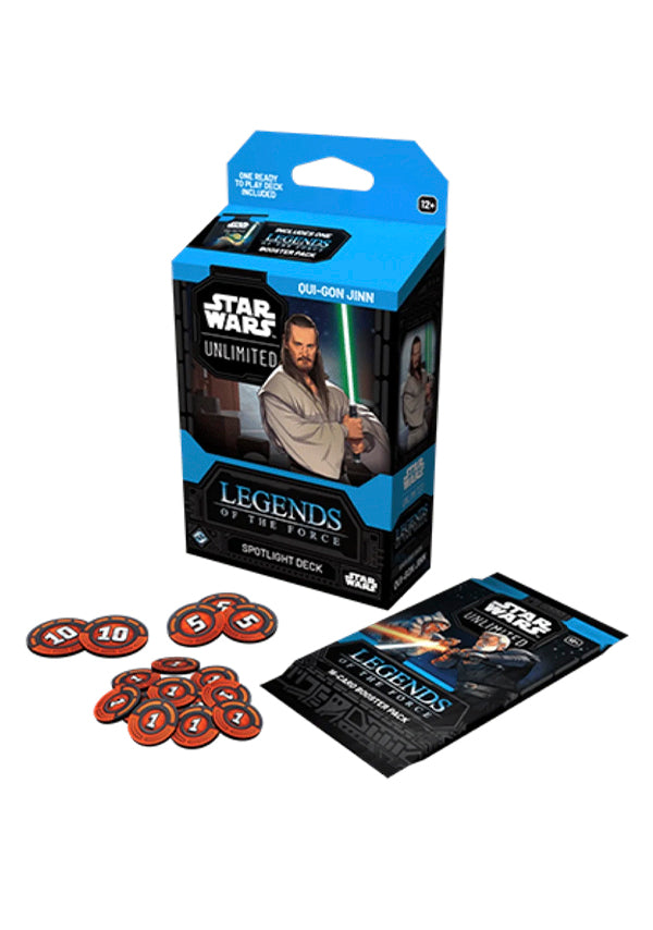 Star Wars: Unlimited – Qui-Gon Jinn Sample Deck - Legends of the Force (English)