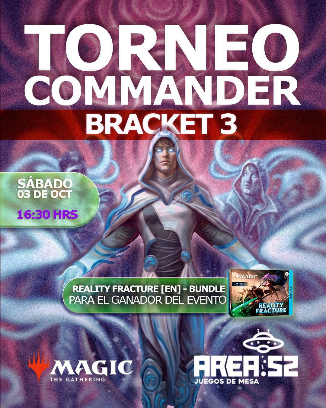 Inscripción — Magic: The gahtering  - Torneo Commander Bracket 3