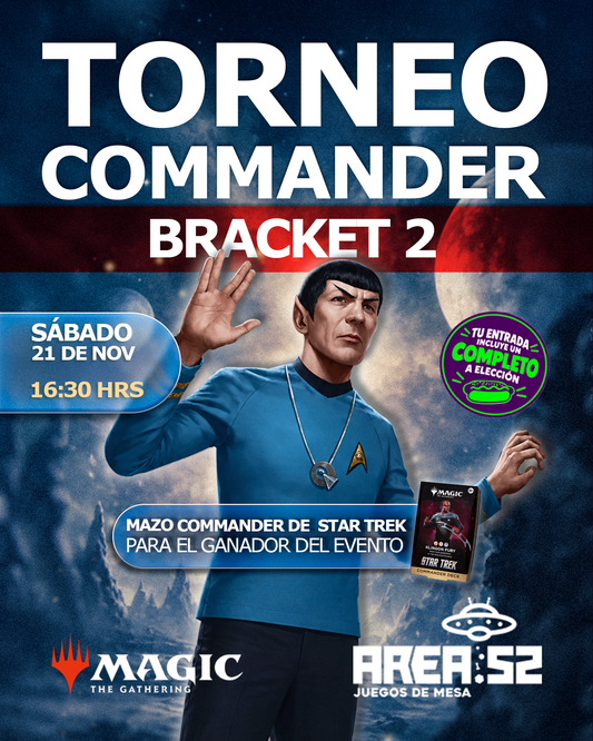 Inscripción — Magic: The gathering - Torneo commander bracket 2 — Star trek