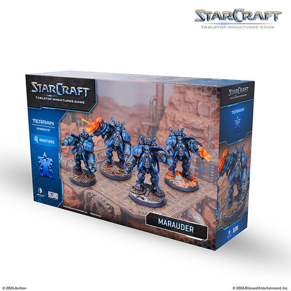 StarCraft TMG: Terran Marauder Expansion Set - Expansión de Wargame (Preventa)