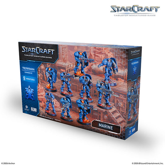 StarCraft TMG: Terran Marine Expansion Set - Expansión de Wargame (Preventa)