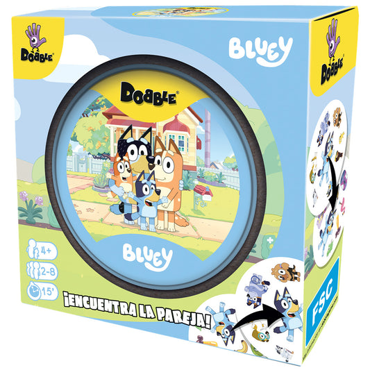 Dobble Bluey — Juego de Mesa (Eco Sleeve)