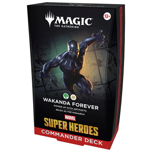 Magic: The Gathering | Marvel Super Heroes - Commander Deck: Wakanda Forever (Preventa)