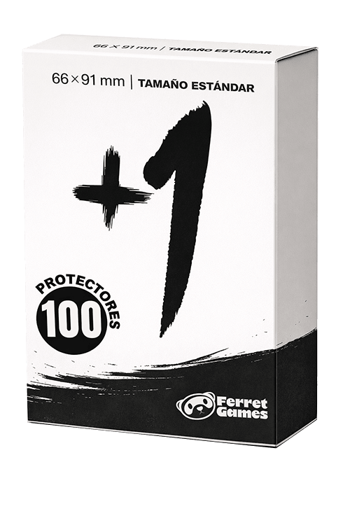 Protectores Ferret Games (+1) Tamaño Estándar (100 u.) - Varios Colores