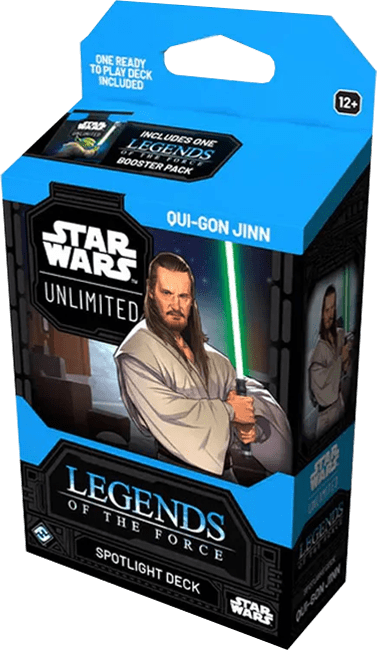 Star Wars: Unlimited – Qui-Gon Jinn Sample Deck - Legends of the Force (English)