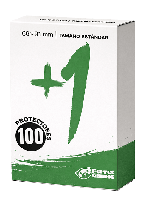Protectores Ferret Games (+1) Tamaño Estándar (100 u.) - Varios Colores