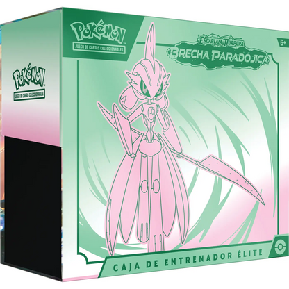 Pokémon TCG: Caja de Entrenador Élite Escarlata y Púrpura - Brecha Paradójica
