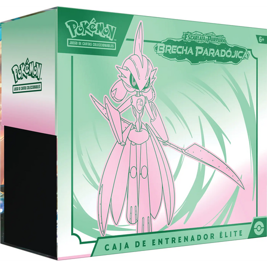 Pokémon TCG: Caja de Entrenador Élite Escarlata y Púrpura - Brecha Paradójica