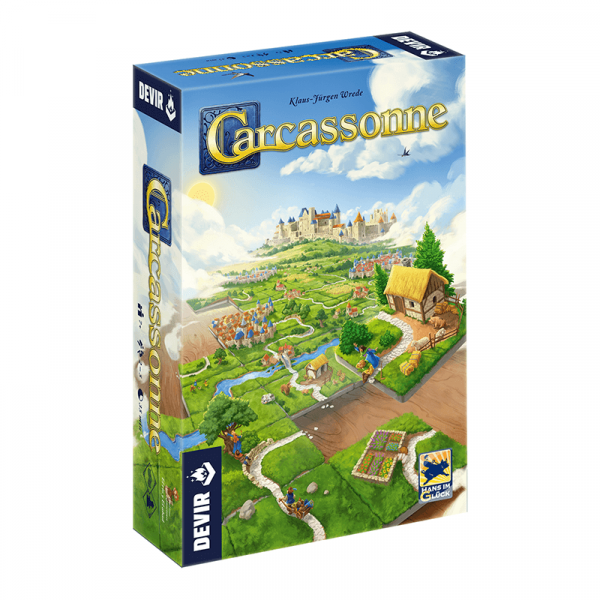 Carcassonne (Edición Básica) - Juego de Mesa de Estrategia Familiar