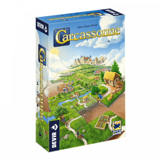 Carcassonne (Edición Básica) - Juego de Mesa de Estrategia Familiar