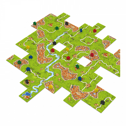 Carcassonne (Edición Básica) - Juego de Mesa de Estrategia Familiar