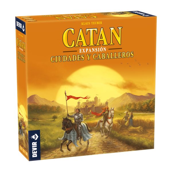 Catan: Ciudades y Caballeros (Expansión) - Juego de Mesa de Estrategia