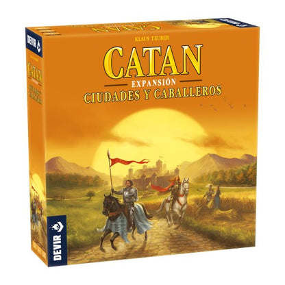 Catan: Ciudades y Caballeros (Expansión) - Juego de Mesa de Estrategia