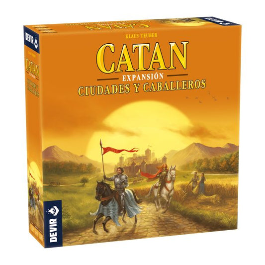 Catan: Ciudades y Caballeros (Expansión) - Juego de Mesa de Estrategia