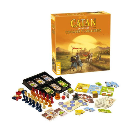 Catan: Ciudades y Caballeros (Expansión) - Juego de Mesa de Estrategia