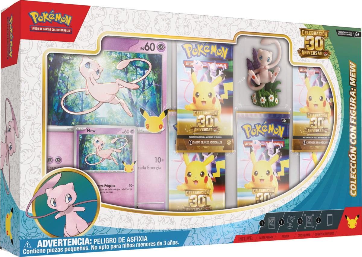 Pokémon TCG: 30th Celebration Figure Collection  Mew (Inglés) - Preventa TCG
