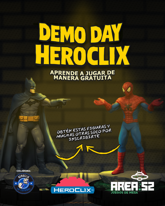 *GRATUITO * Inscripción Demo Day -  HeroClix Marvel