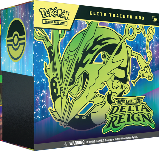 Pokémon TCG: Mega Evolution Delta Reign Elite Trainer Box - Inglés - Preventa