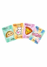 Taco Gatito Pizza - Juego de Cartas Infantil (Desde 4 años)