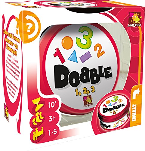 Dobble Formas y Números — Juego de Mesa Educativo