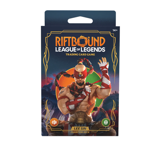 Riftbound: League of Legends TCG - Champion Deck Lee Sin - Mazo de Inicio