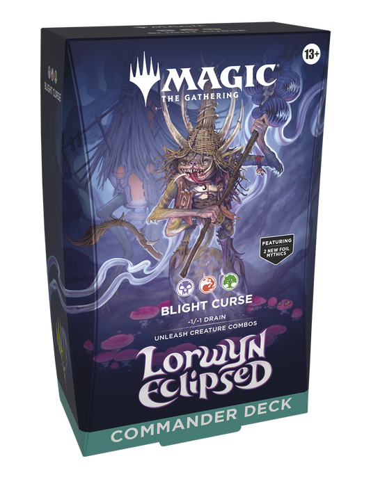 Preventa MTG Commander Deck: Lorwyn Eclipsed - Blight Curse - Inglés