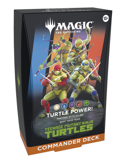 Magic: The Gathering: Secret Lair Commander Deck - Turtle Power (TMNT)