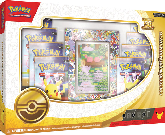 Pokémon TCG: 30th Celebration Ditto Premium Collection (Inglés) -  Preventa