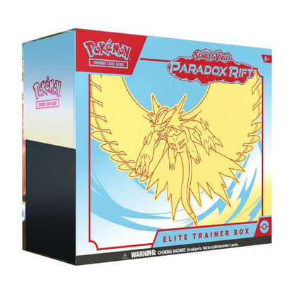 Pokémon TCG: Caja de Entrenador Élite Escarlata y Púrpura - Brecha Paradójica