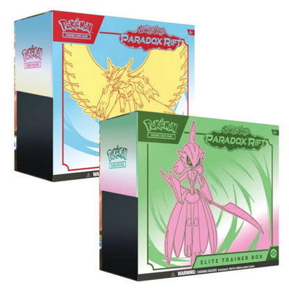 Pokémon TCG: Caja de Entrenador Élite Escarlata y Púrpura - Brecha Paradójica