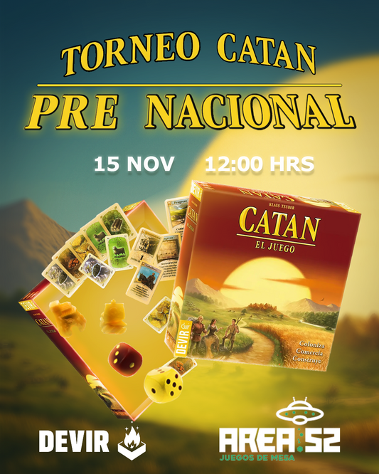 Entrada Torneo CATAN Base – PRE NACIONAL