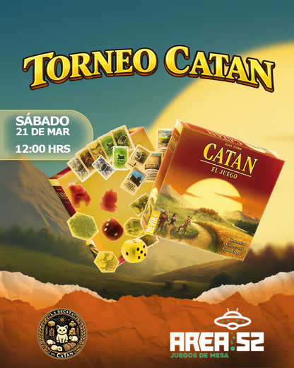 Inscripción — Torneo catan Secata - Sabado 21 Marzo