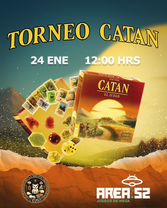 Inscripción Torneo Casual de Catan - Evento y Torneo  sábado 24 de enero