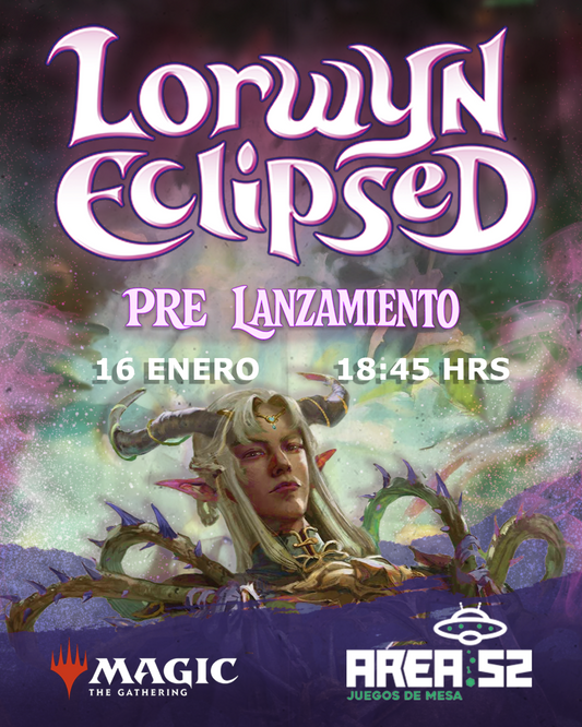 Entrada Prelanzamiento Magic: The Gathering – Lorwyn Eclipsed - Evento TCG - Viernes 16 Enero