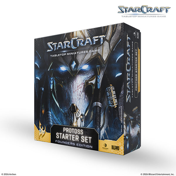 StarCraft TMG: Protoss Starter Set Founders Edition - Wargame de Miniaturas (Preventa)