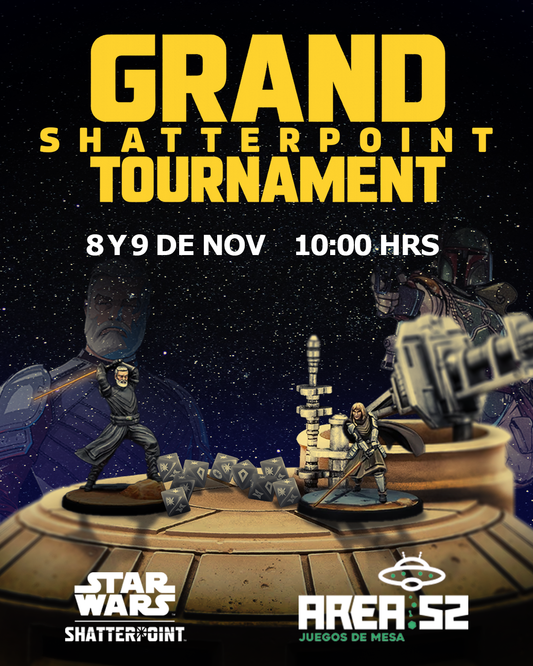 Entrada Grand Tournament AREA 52: Star Wars Shatterpoint - 8 y 9 de Noviembre