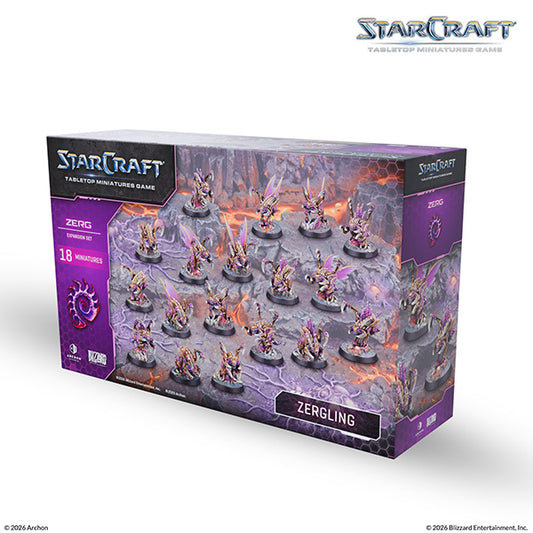 StarCraft TMG: Zerg Zergling Expansion Set - Expansión de Wargame (Preventa)